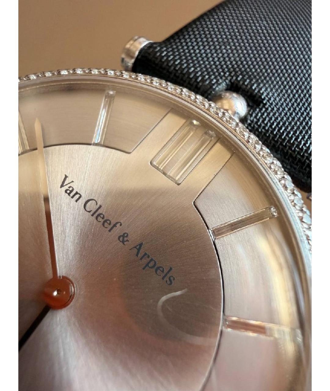 VAN CLEEF & ARPELS Белые часы из белого золота, фото 8