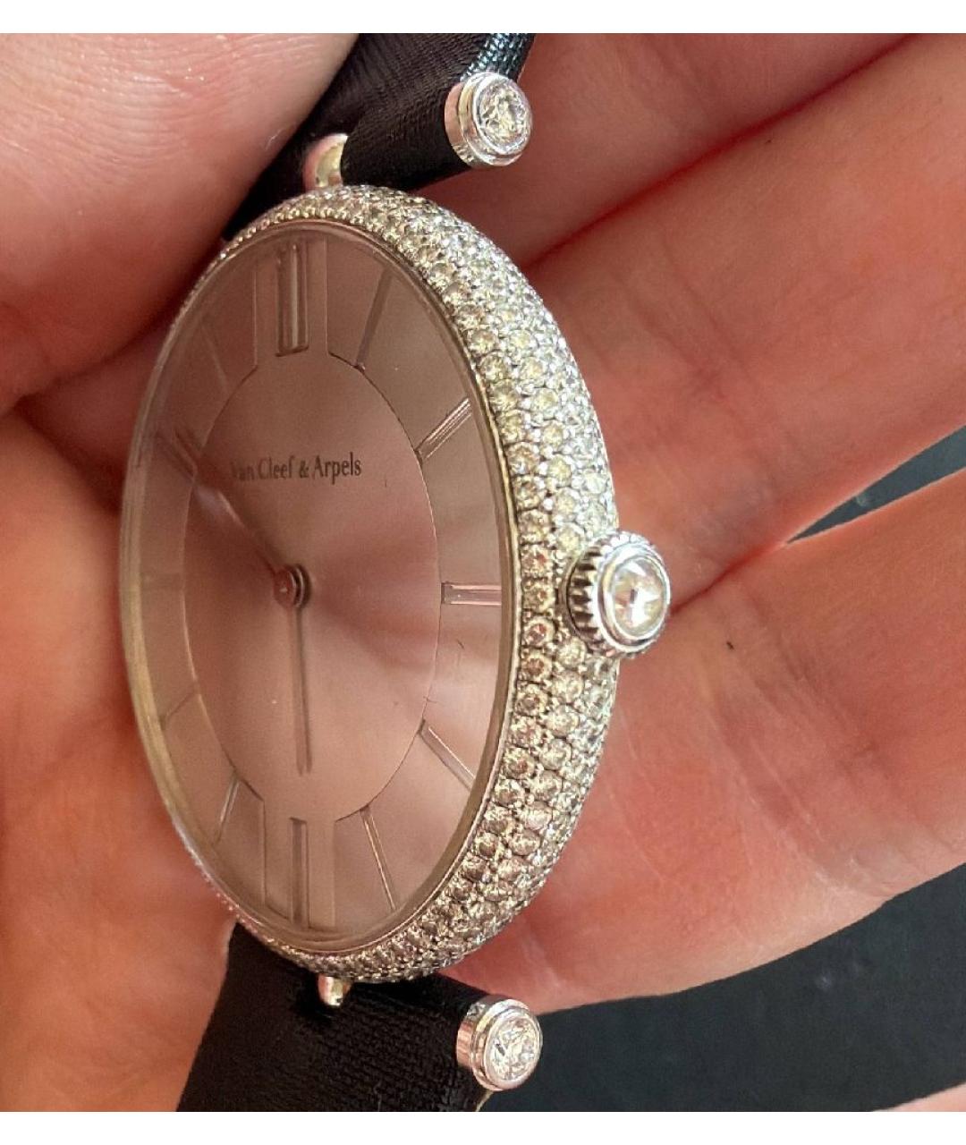 VAN CLEEF & ARPELS Белые часы из белого золота, фото 5