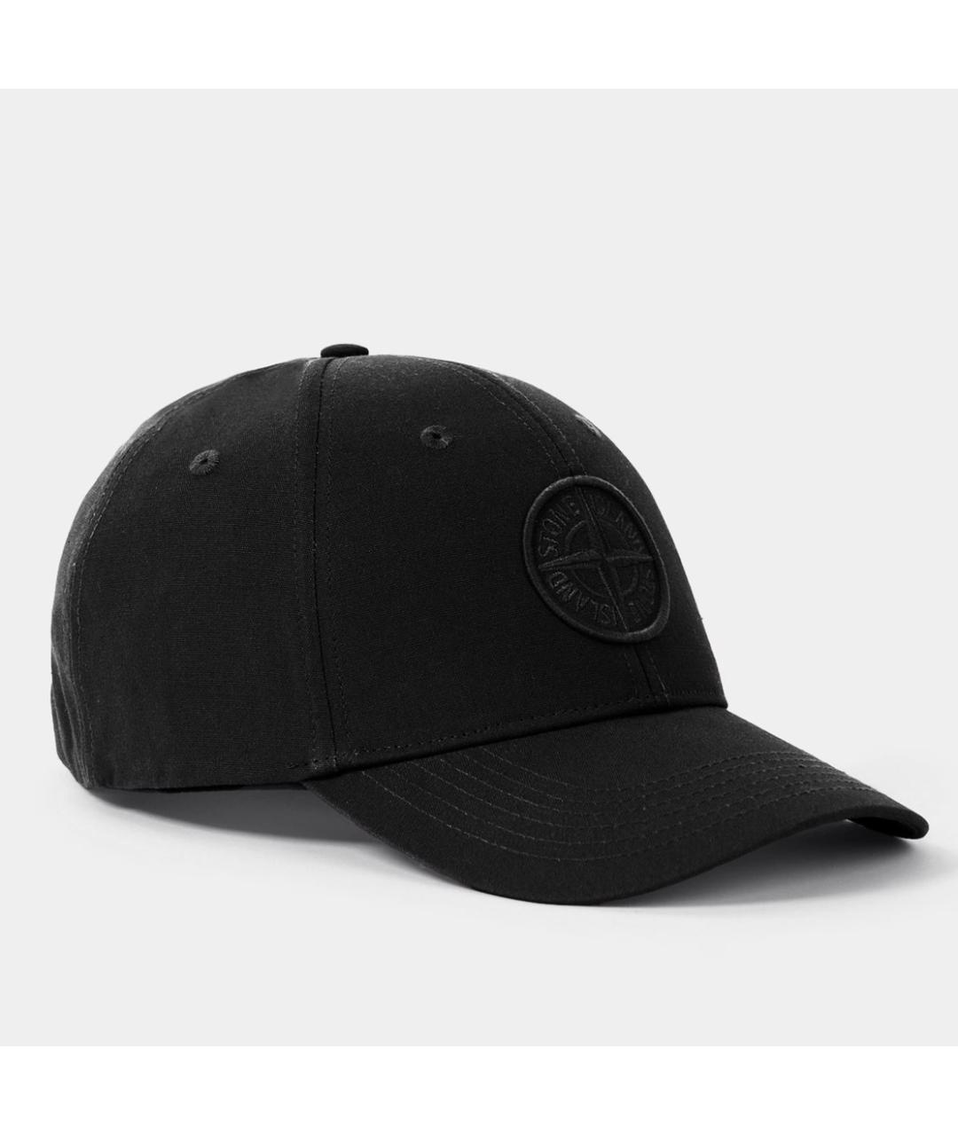 STONE ISLAND Черная хлопковая кепка/бейсболка, фото 5