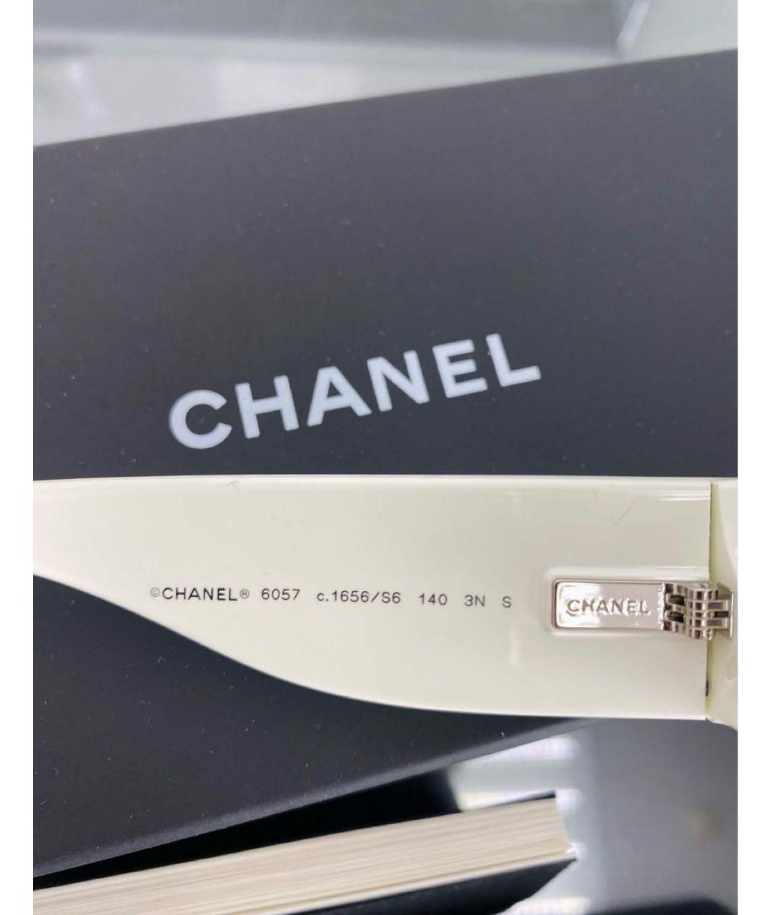CHANEL Черные пластиковые солнцезащитные очки, фото 5