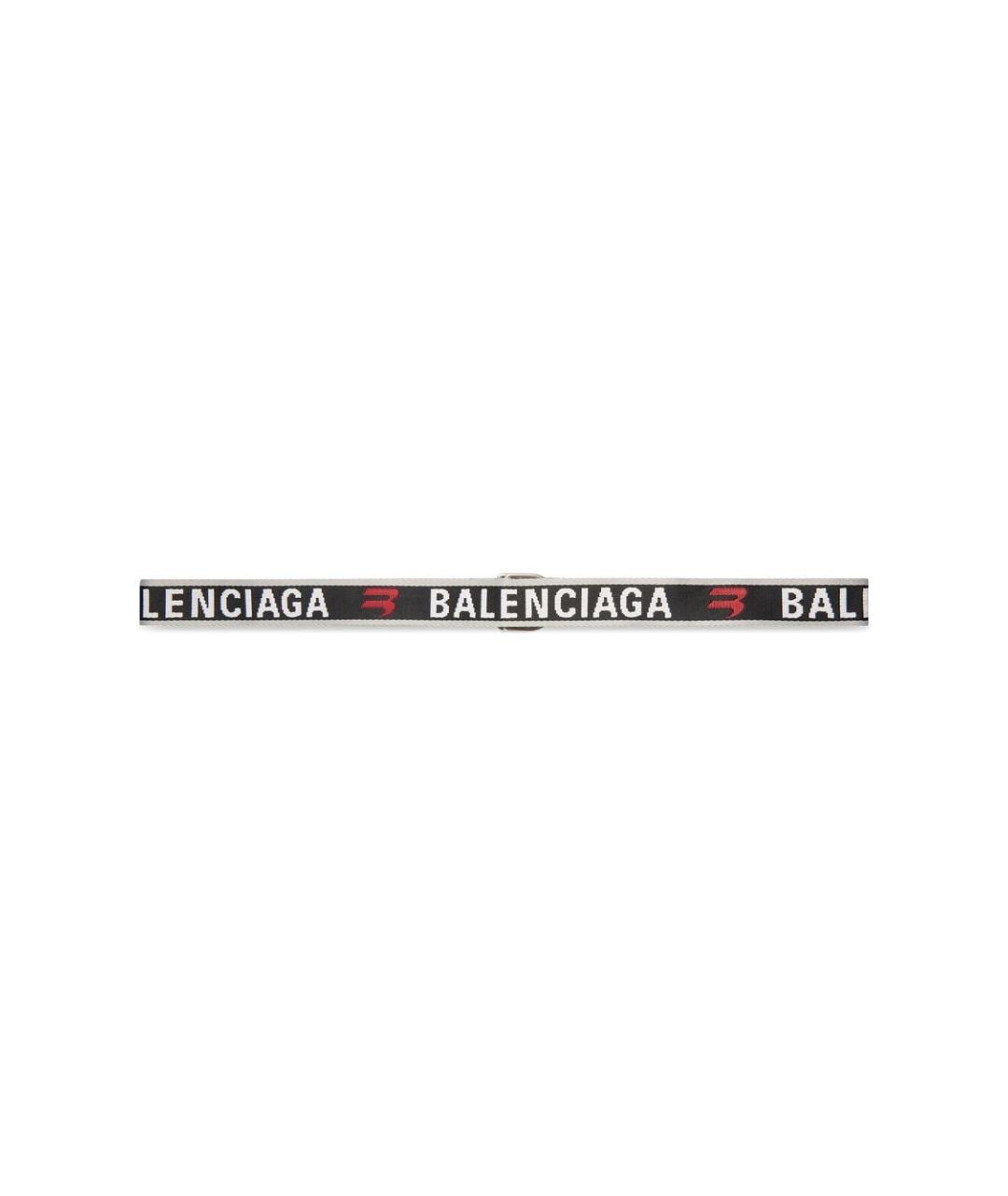 BALENCIAGA Черный ремень, фото 3