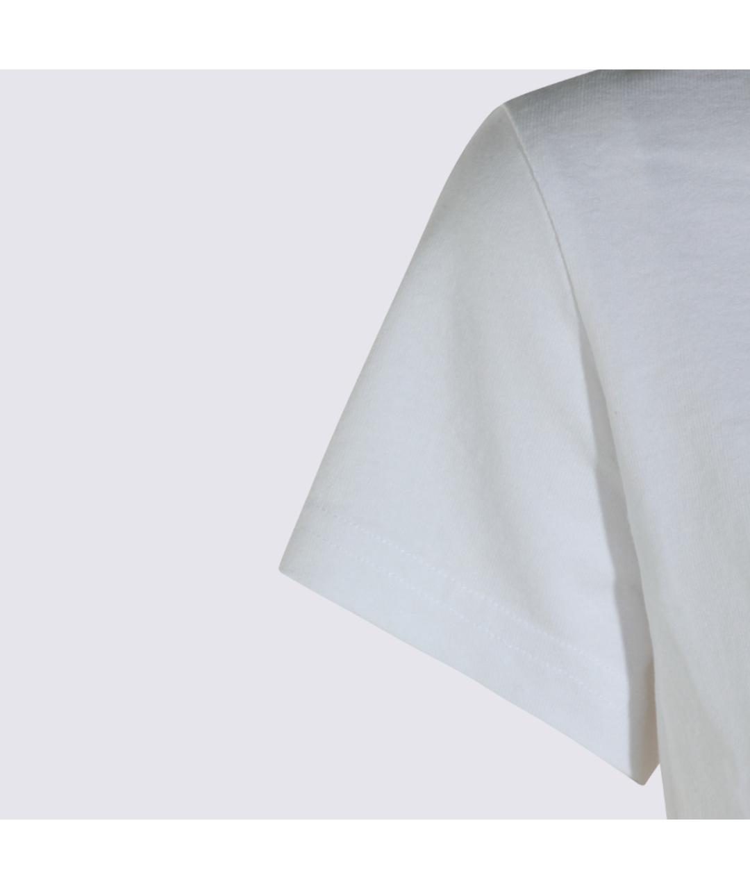 ALEXANDER WANG Белая хлопковая футболка, фото 4