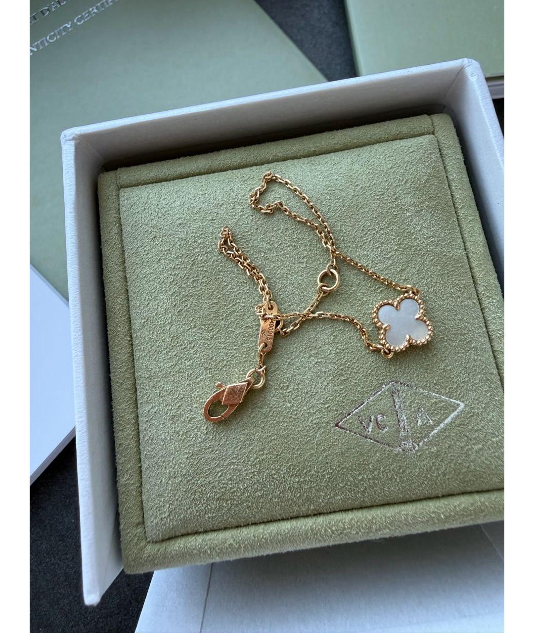 VAN CLEEF & ARPELS Золотой браслет из желтого золота, фото 5