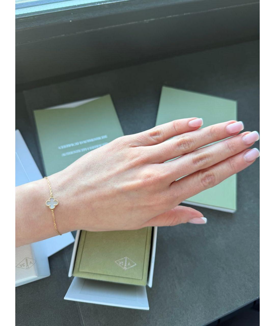 VAN CLEEF & ARPELS Золотой браслет из желтого золота, фото 6