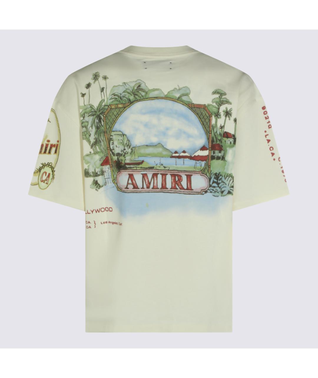 AMIRI Мульти хлопковая футболка, фото 2