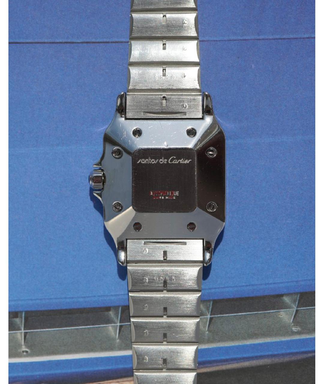CARTIER Белые часы, фото 2