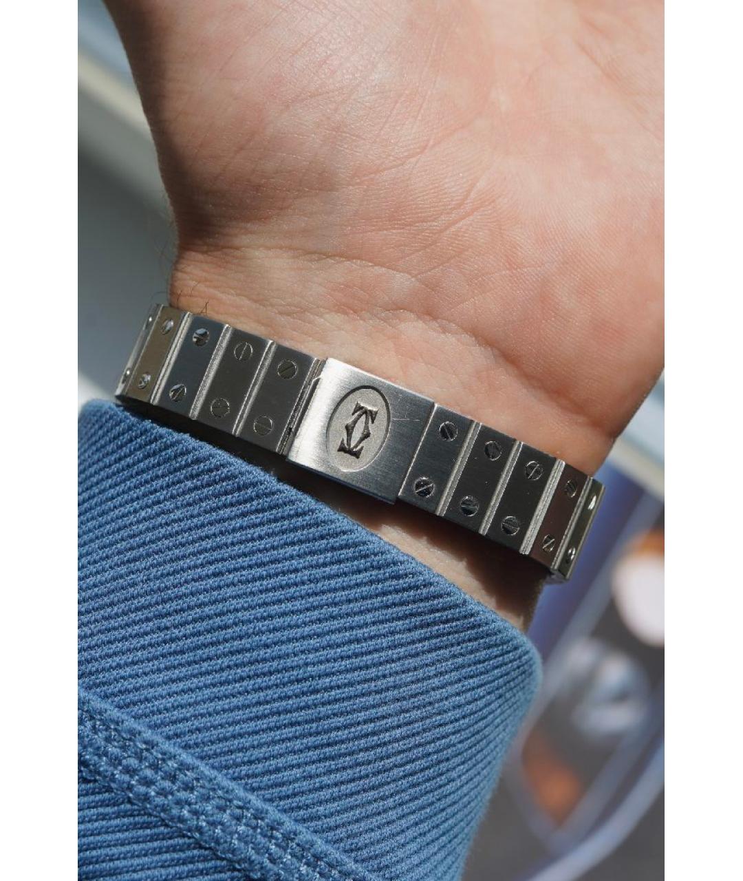 CARTIER Белые часы, фото 6