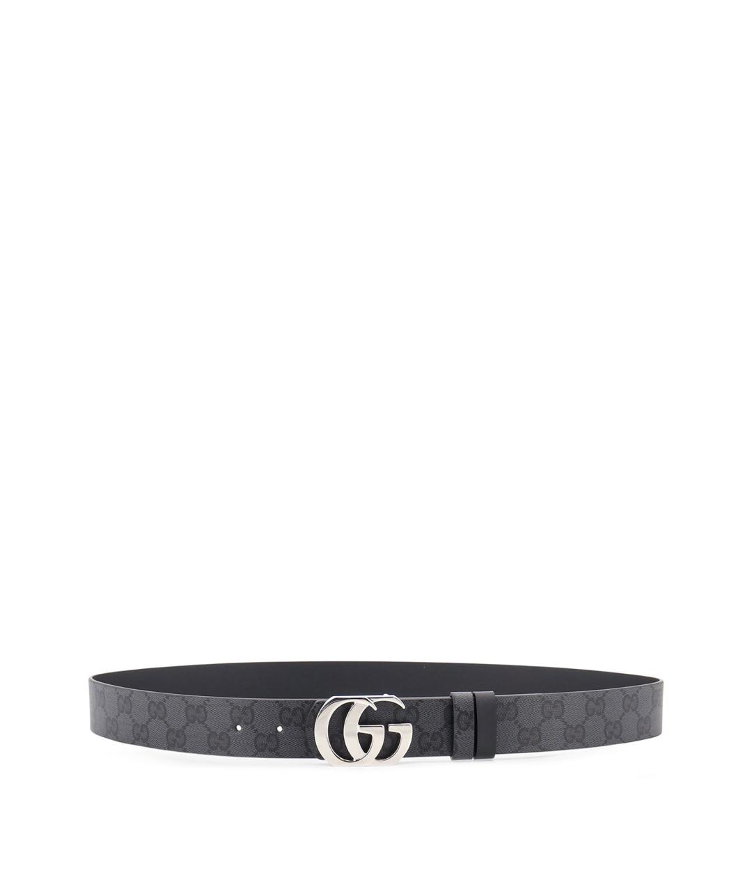 GUCCI Черный ремень, фото 1