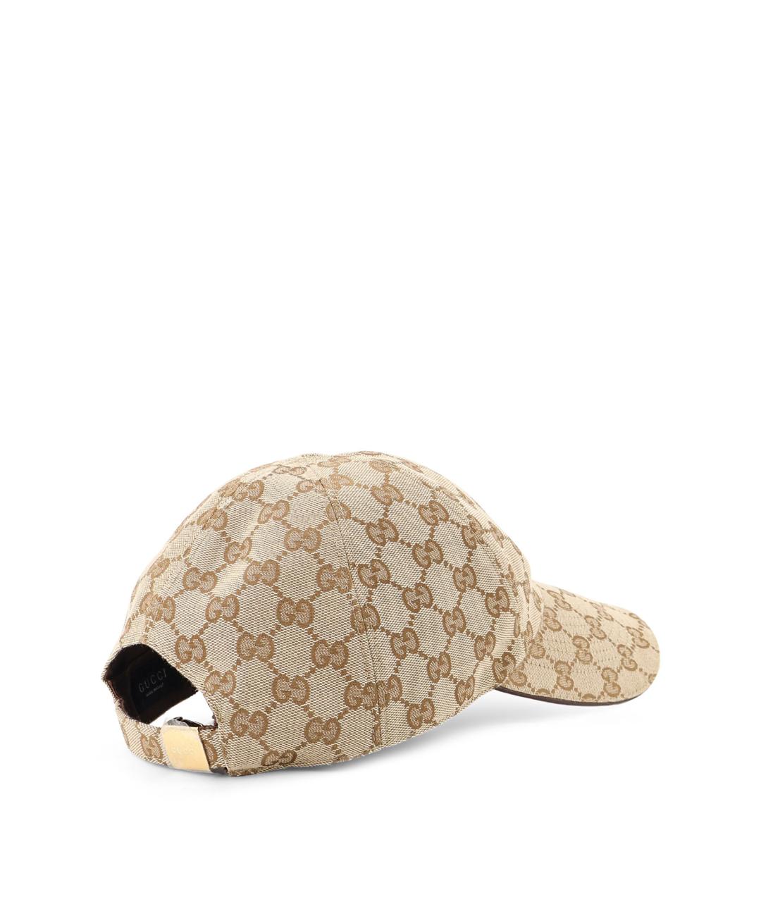 GUCCI Бежевая кепка, фото 3