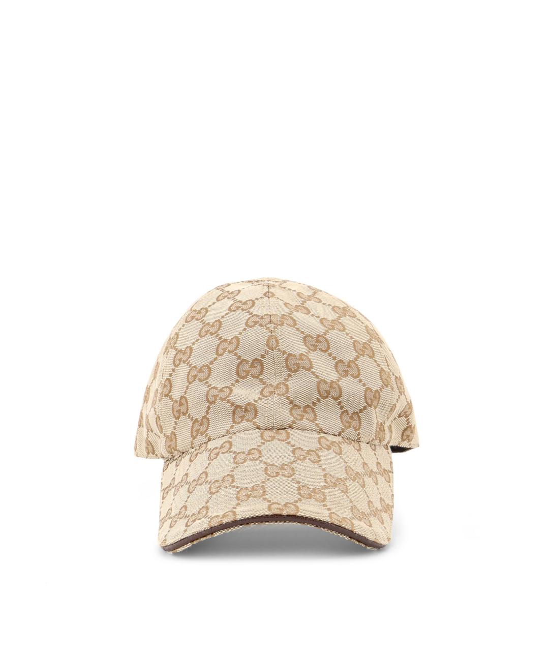 GUCCI Бежевая кепка, фото 1