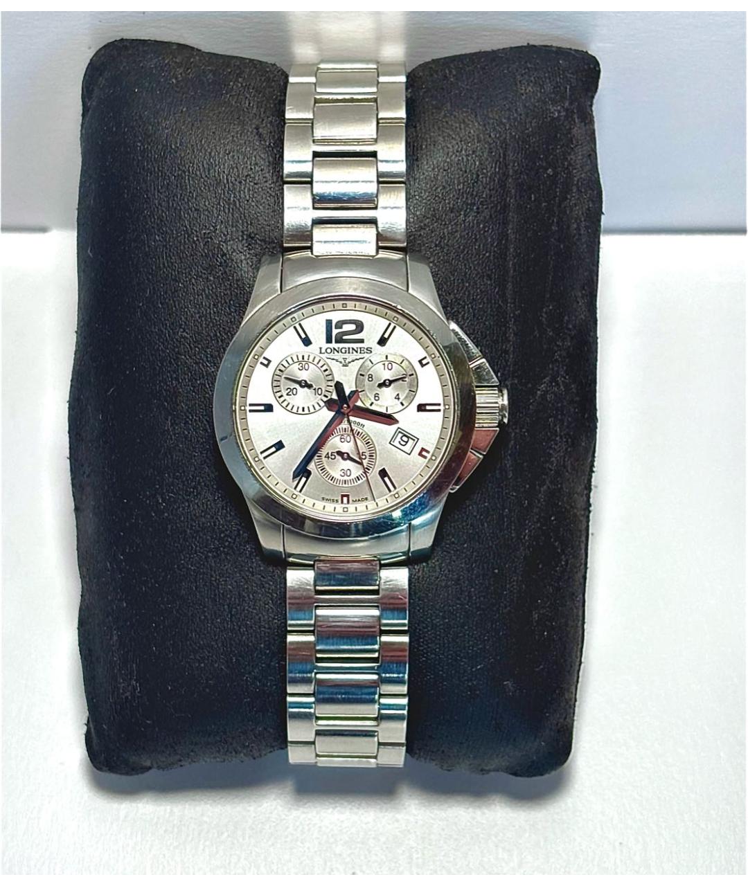 LONGINES Серые часы, фото 6