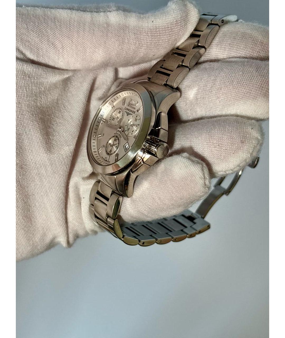 LONGINES Серые часы, фото 5