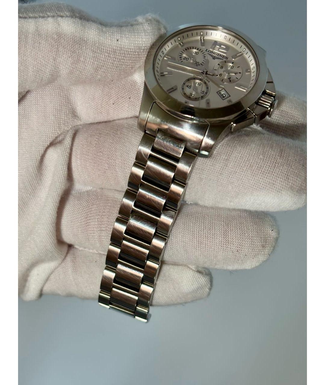 LONGINES Серые часы, фото 4