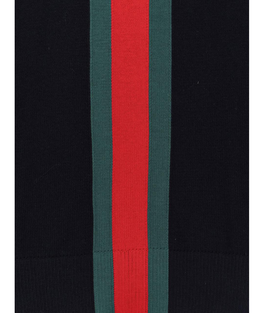 GUCCI Синий джемпер / свитер, фото 3