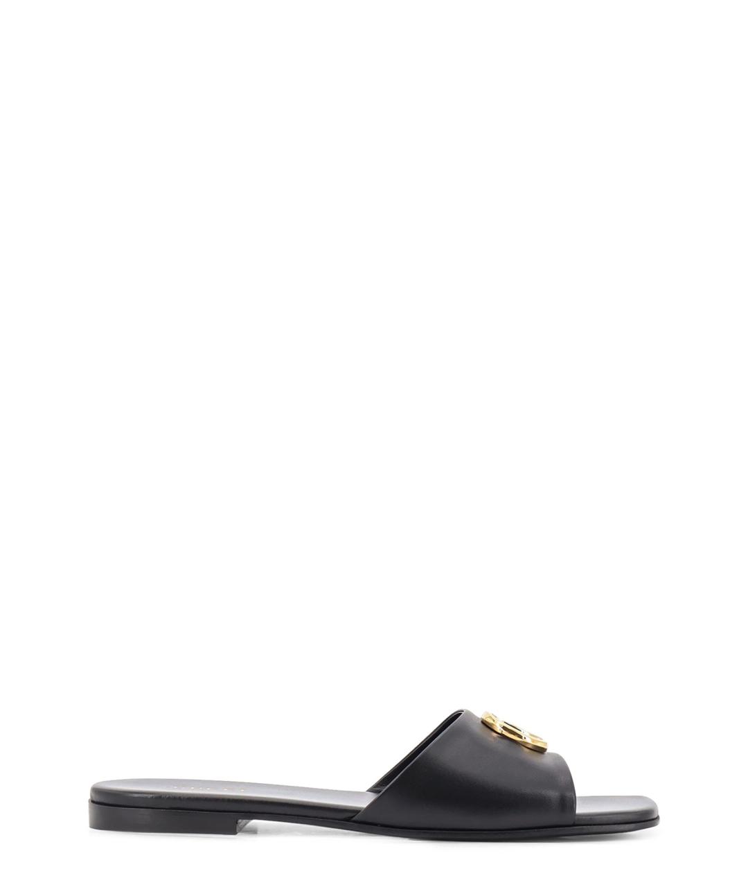 GUCCI Черные шлепанцы, фото 1