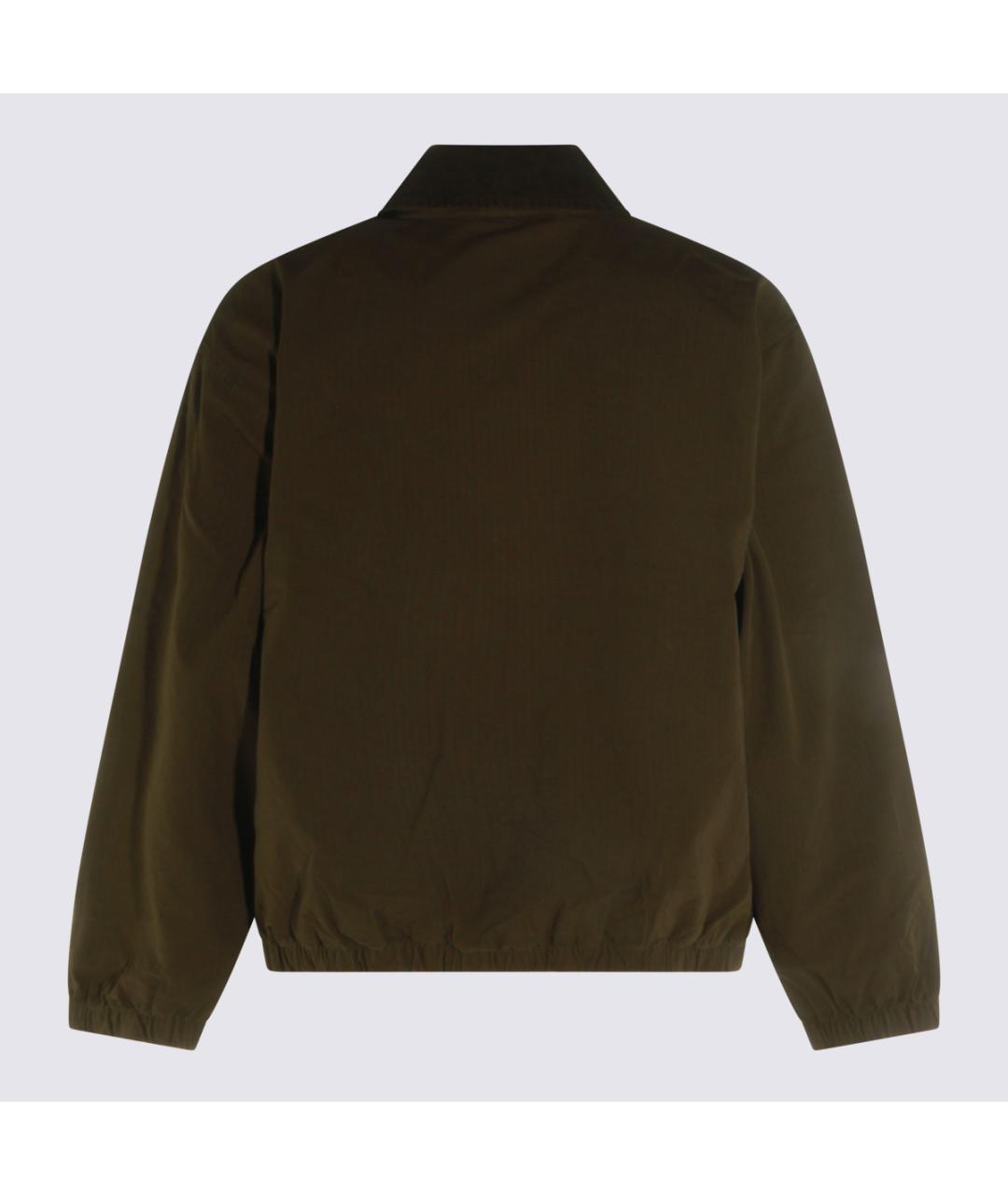CARHARTT WIP Коричневая хлопковая куртка, фото 2
