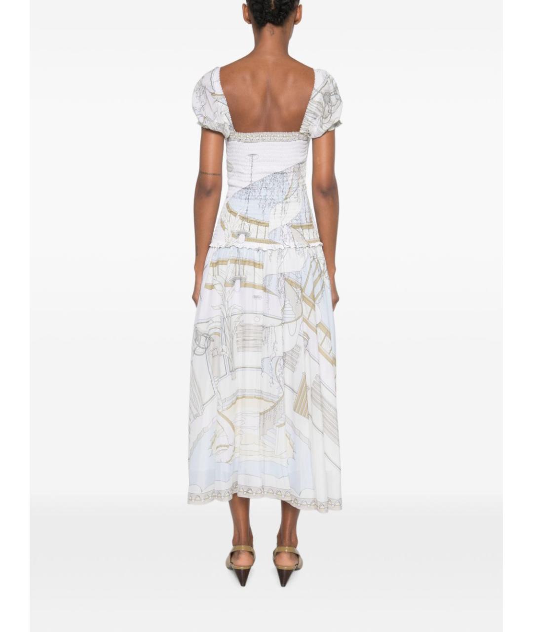 TORY BURCH Бежевое повседневное платье, фото 5