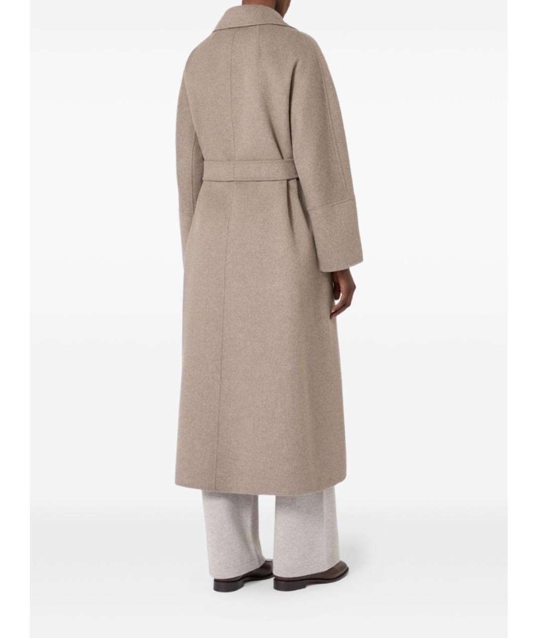 'S MAX MARA Серое пальто, фото 5