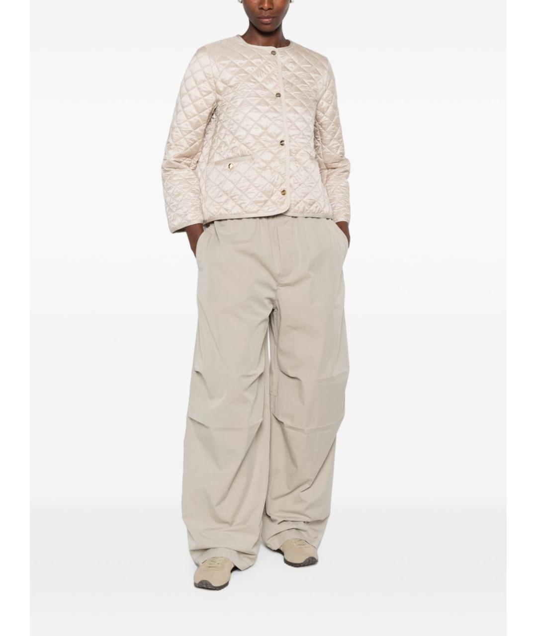 MAX MARA Бежевая куртка, фото 5