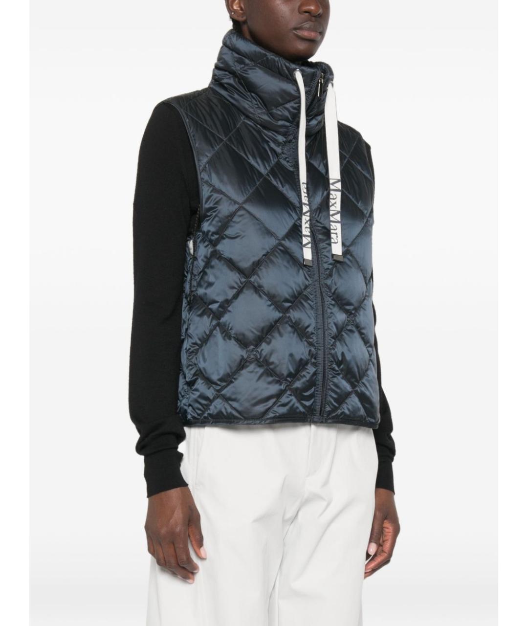 MAX MARA Синий жилет, фото 6
