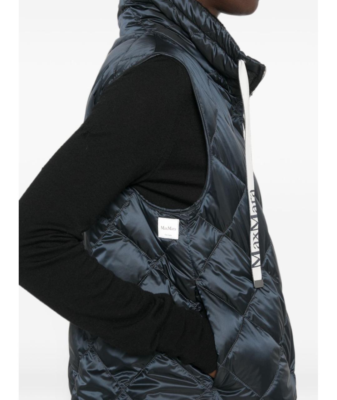 MAX MARA Синий жилет, фото 4