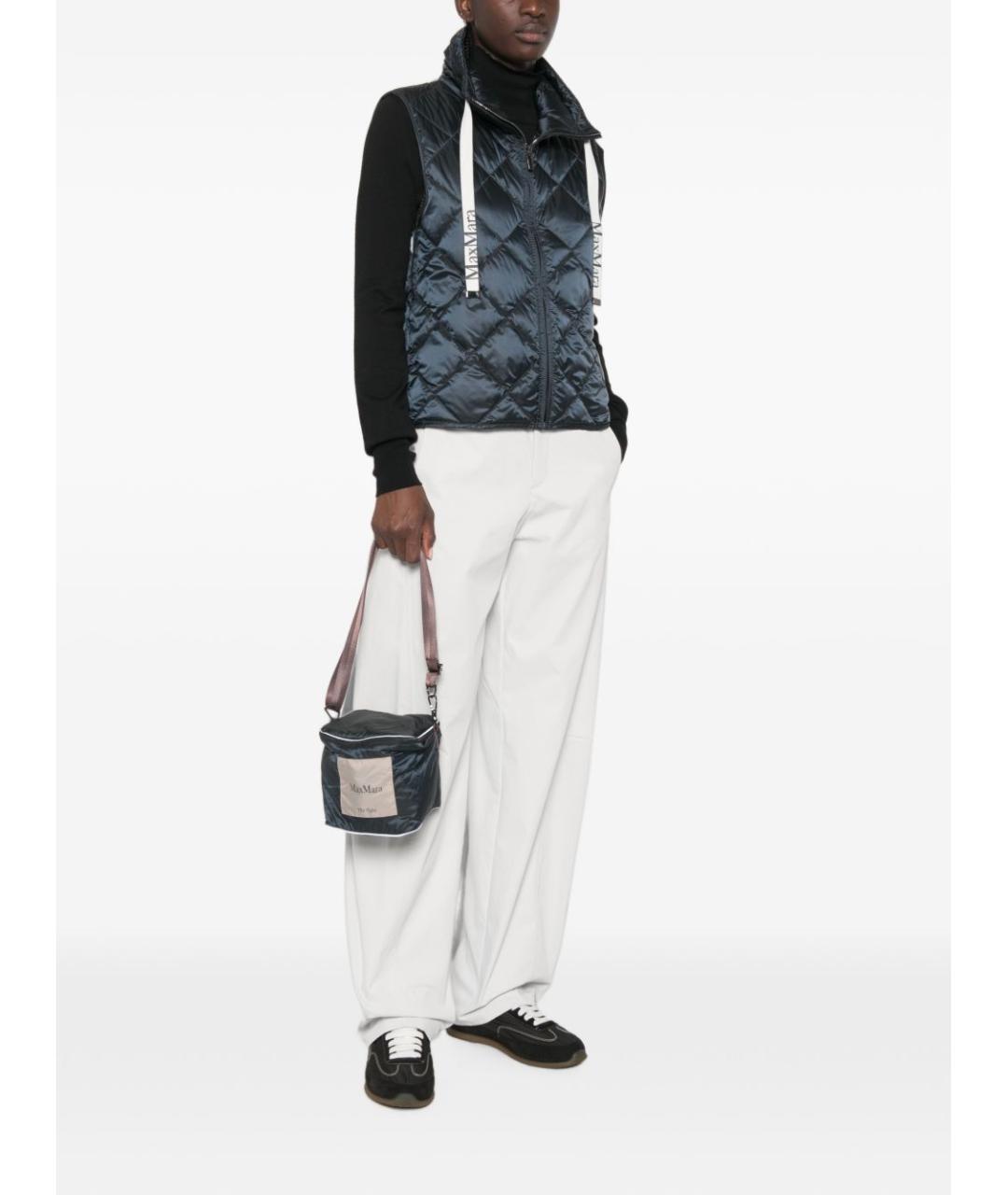 MAX MARA Синий жилет, фото 5