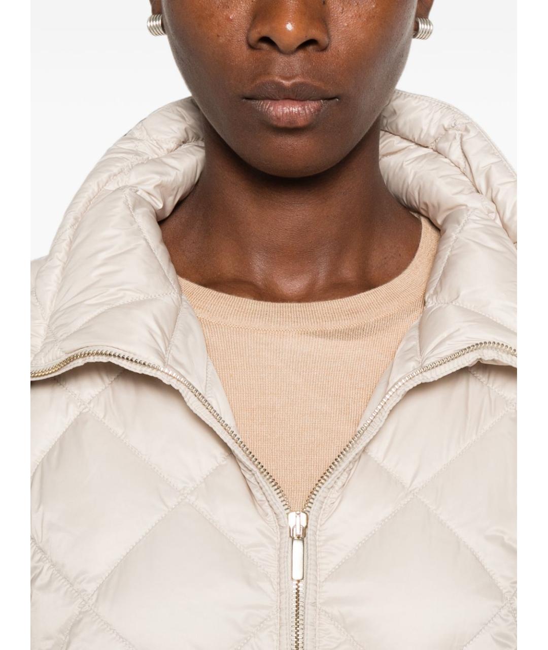 MAX MARA Бежевый жилет, фото 4