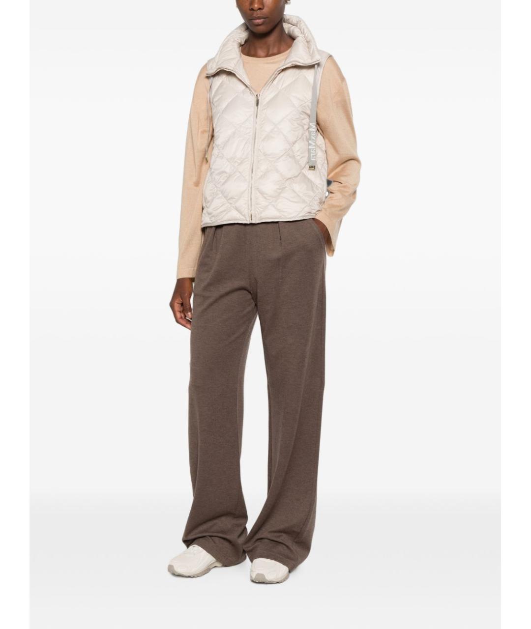 MAX MARA Бежевый жилет, фото 5
