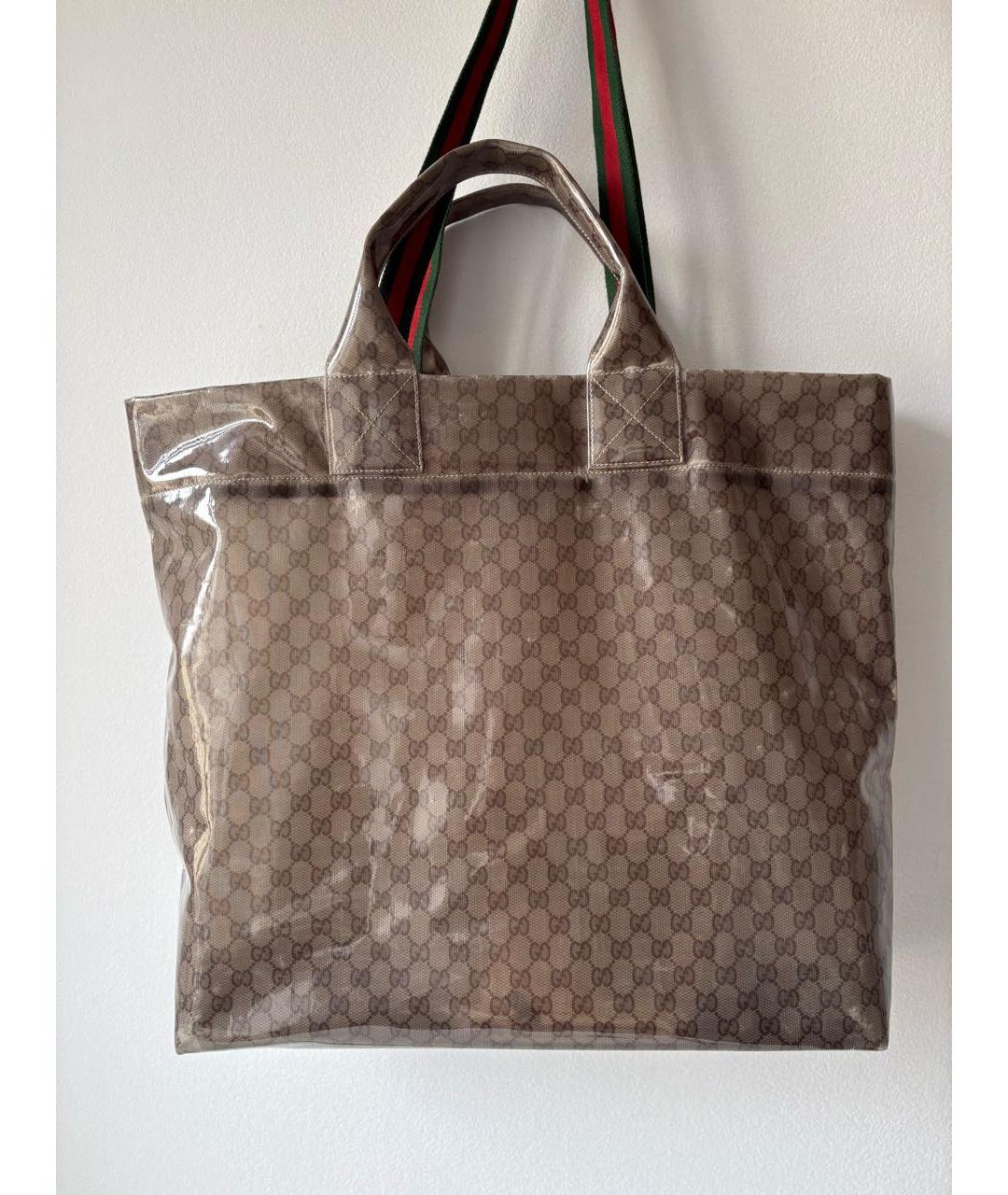 GUCCI Коричневая дорожная/спортивная сумка, фото 6