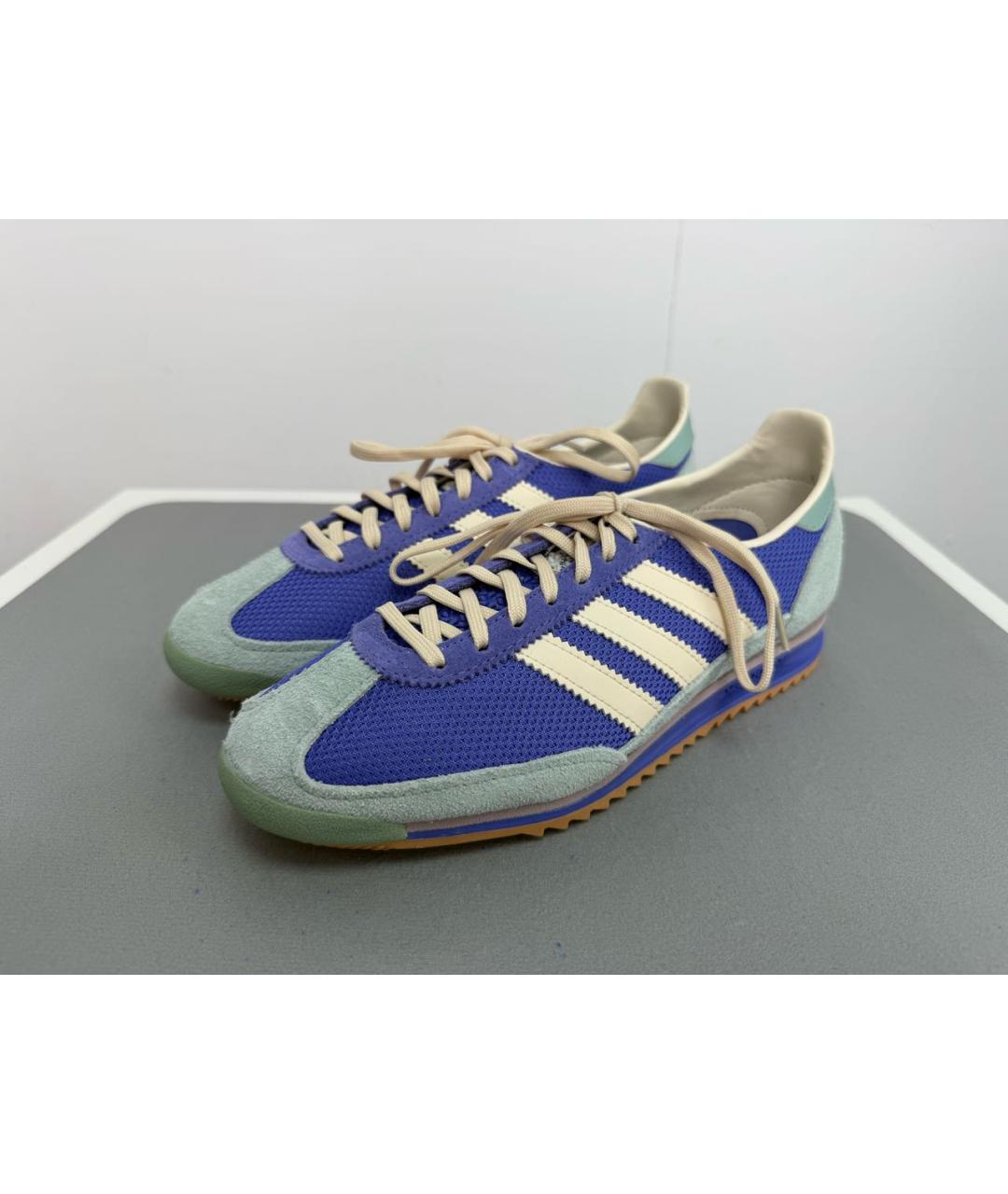 ADIDAS Фиолетовые текстильные кроссовки, фото 5