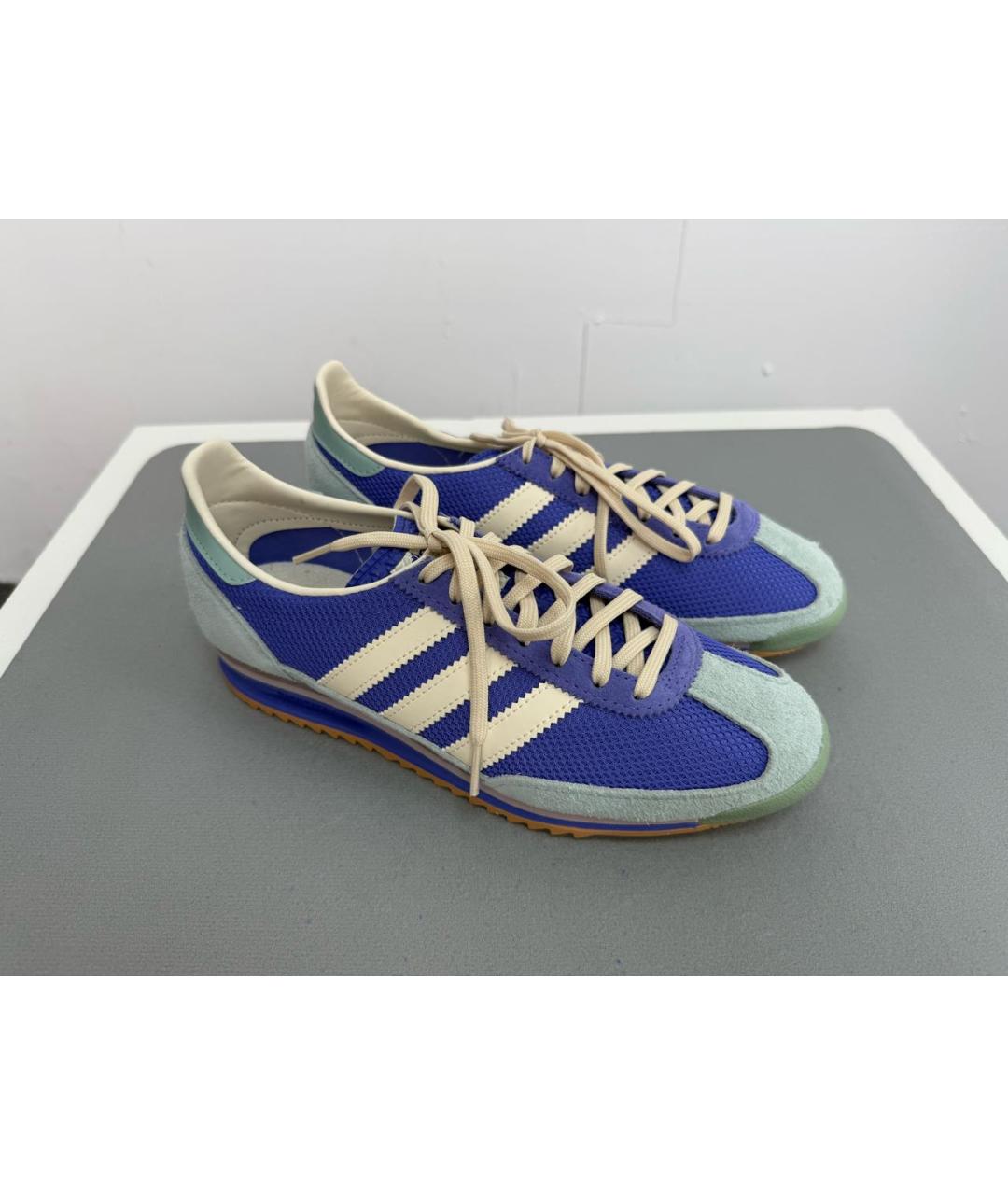 ADIDAS Фиолетовые текстильные кроссовки, фото 6