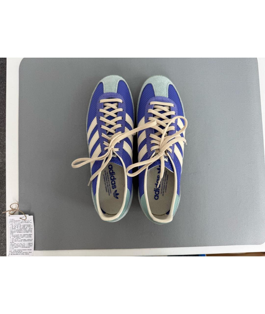 ADIDAS Фиолетовые текстильные кроссовки, фото 3