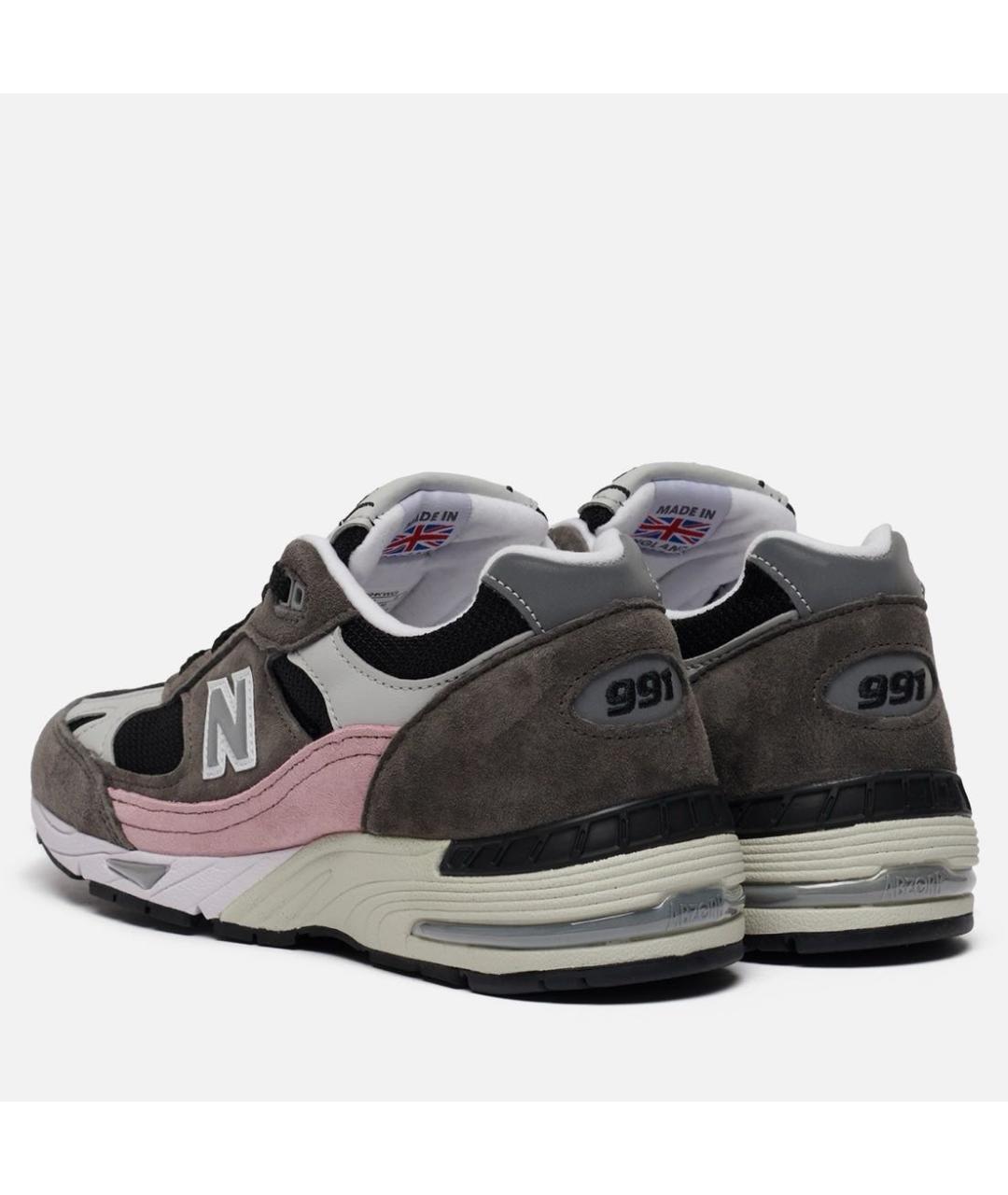 NEW BALANCE Серые замшевые кроссовки, фото 6