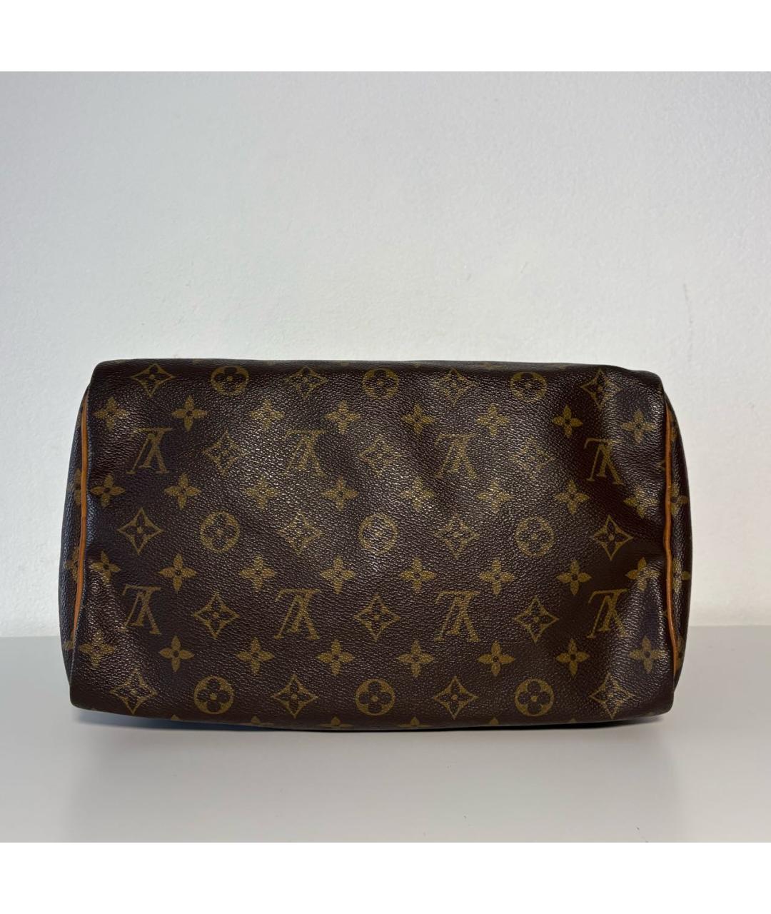 LOUIS VUITTON Коричневая сумка с короткими ручками, фото 5