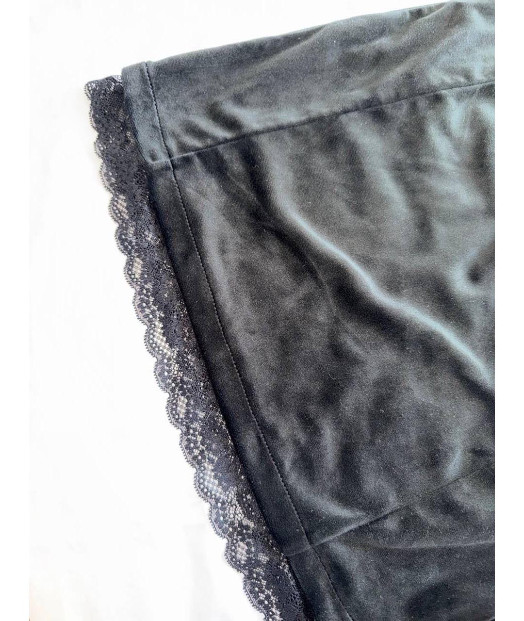 JUICY COUTURE Черное полиэстеровое повседневное платье, фото 5