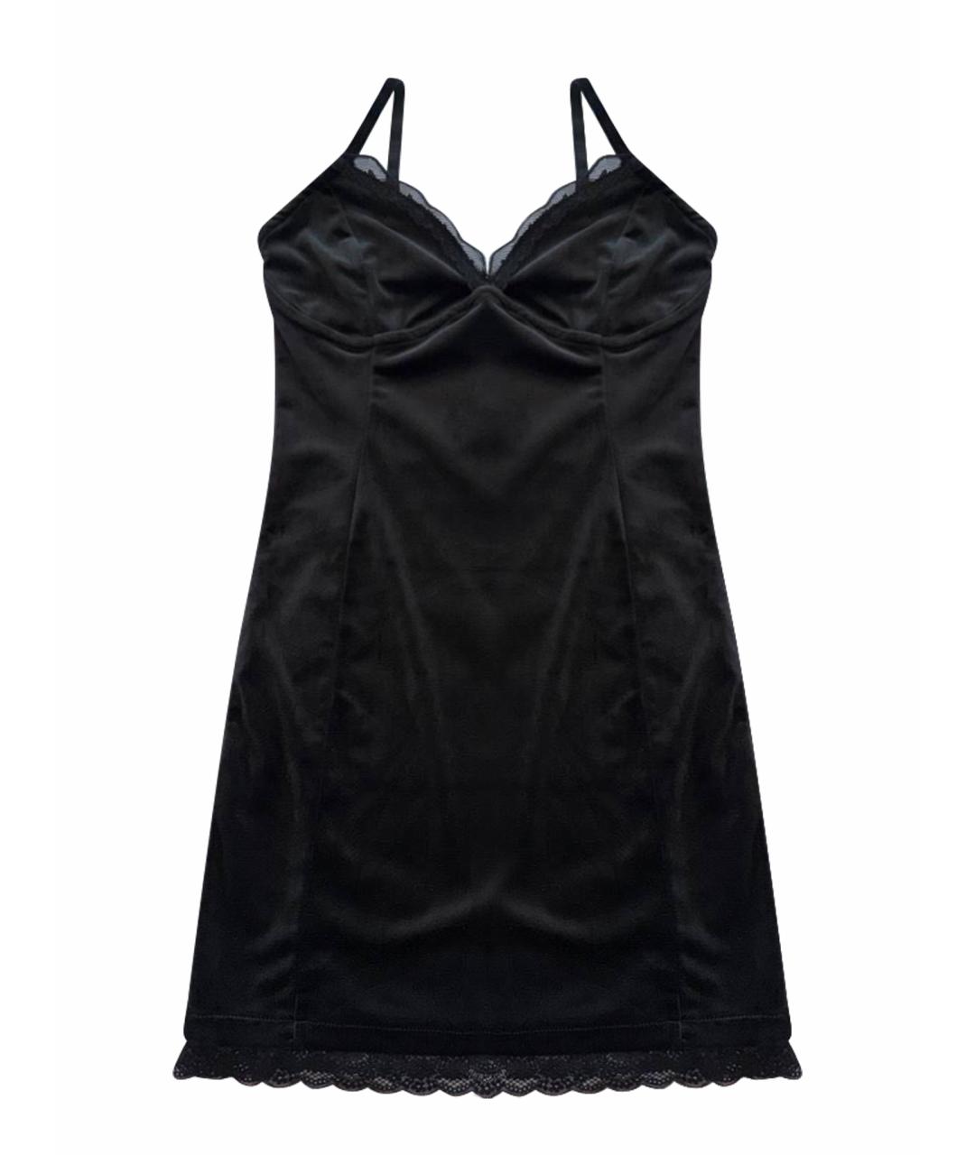 JUICY COUTURE Черное полиэстеровое повседневное платье, фото 1