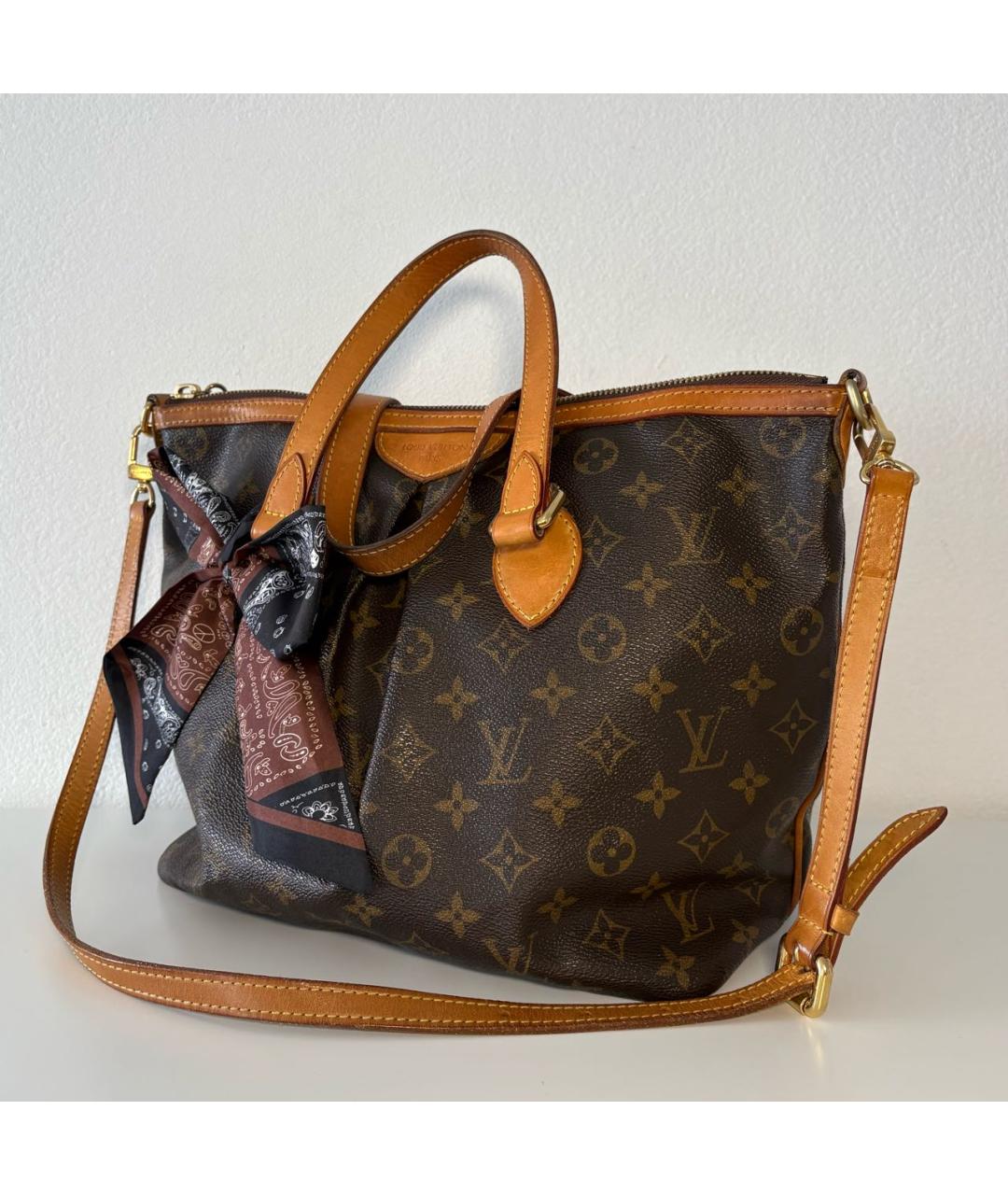 LOUIS VUITTON Коричневая сумка через плечо, фото 2
