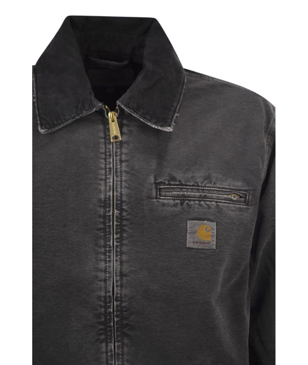 CARHARTT WIP Черная хлопковая куртка, фото 4