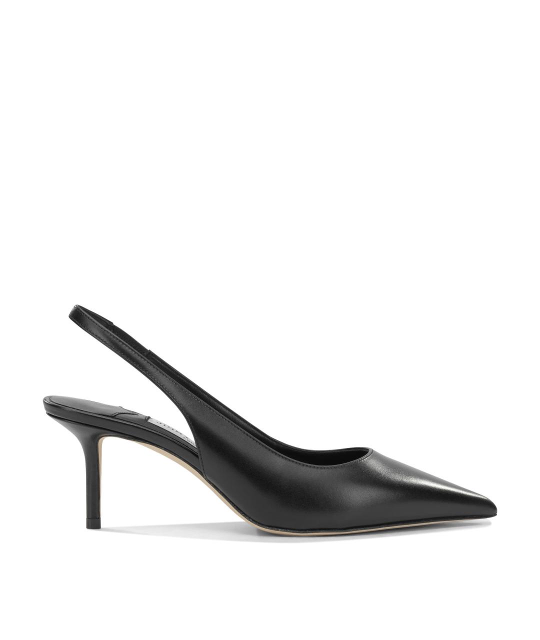 JIMMY CHOO Черные кожаные туфли, фото 1