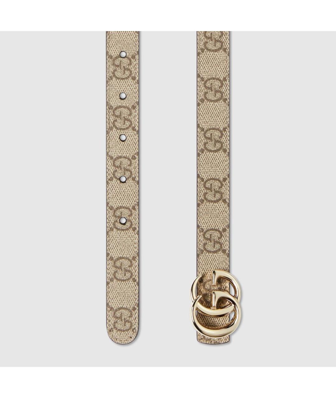 GUCCI Бежевый ремень, фото 2