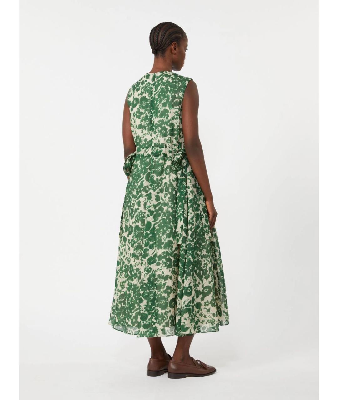 'S MAX MARA Зеленое повседневное платье, фото 4