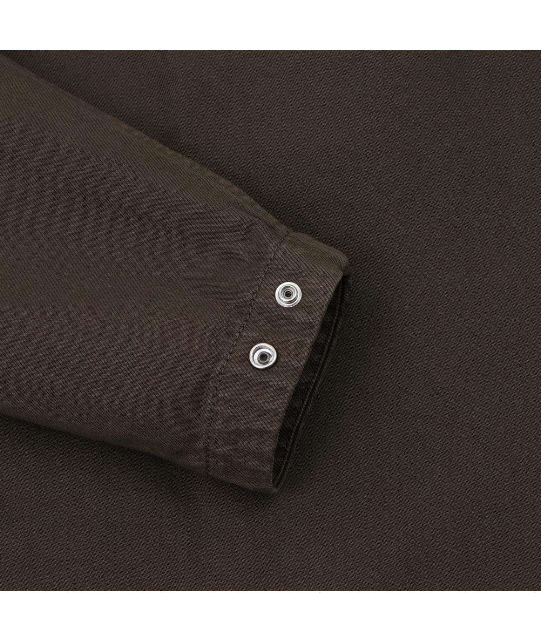 STONE ISLAND Коричневая хлопковая куртка, фото 9