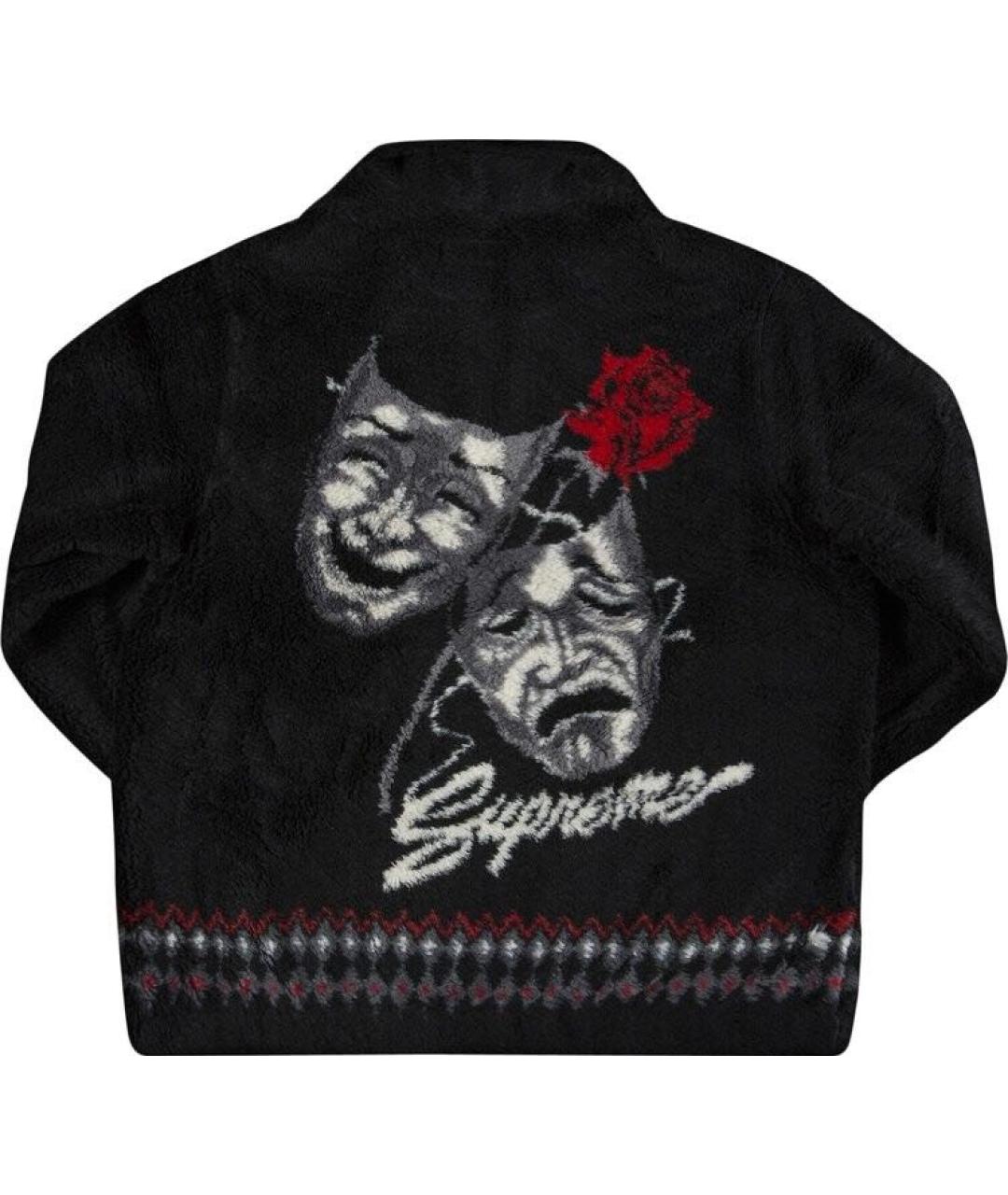 SUPREME Черная куртка, фото 2