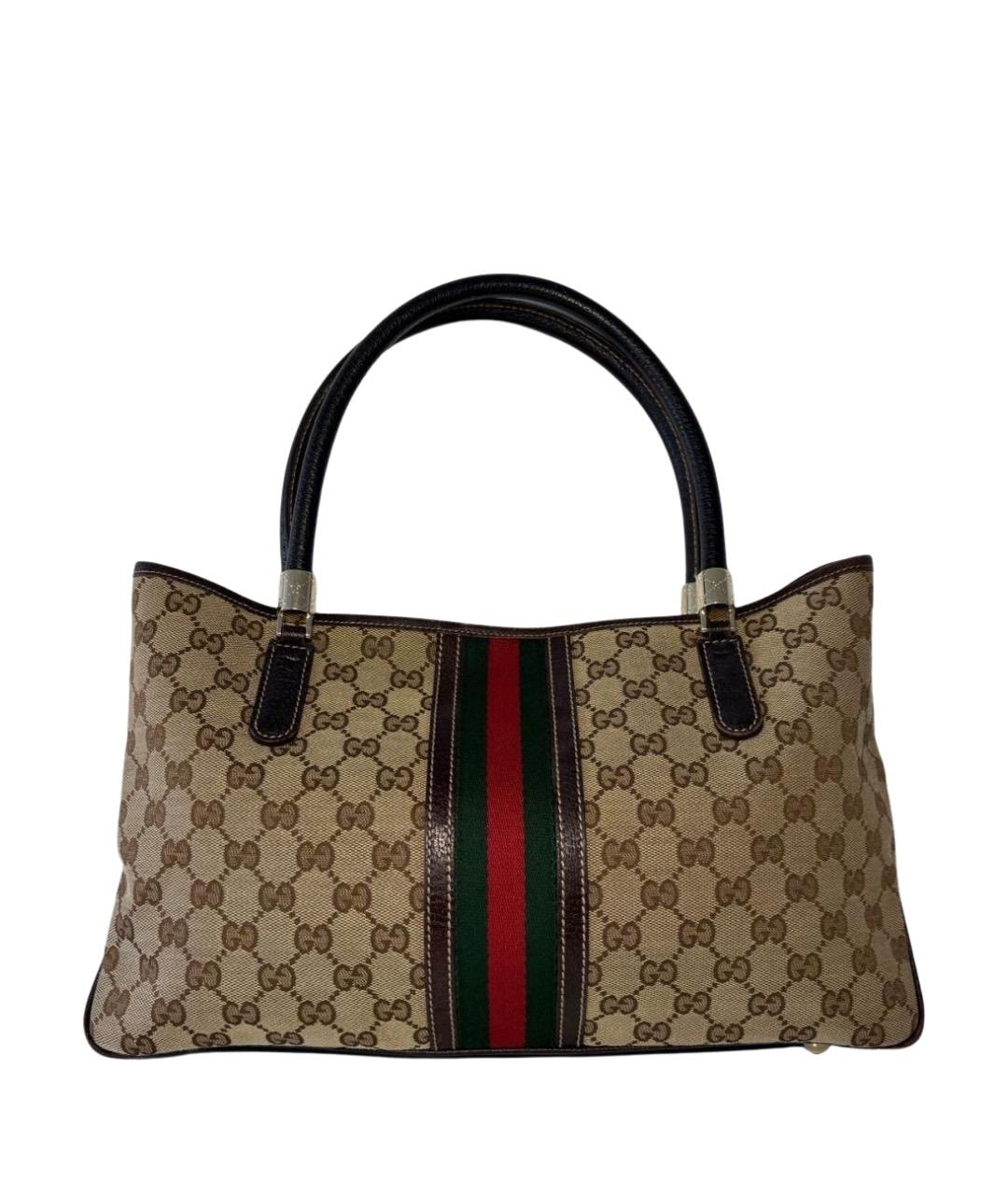 GUCCI Бежевая сумка тоут, фото 1