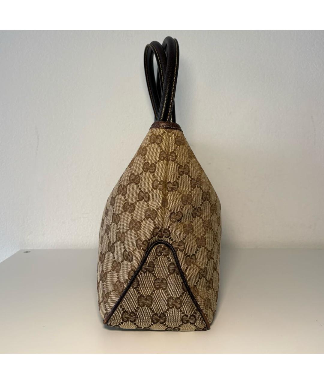 GUCCI Бежевая сумка тоут, фото 5