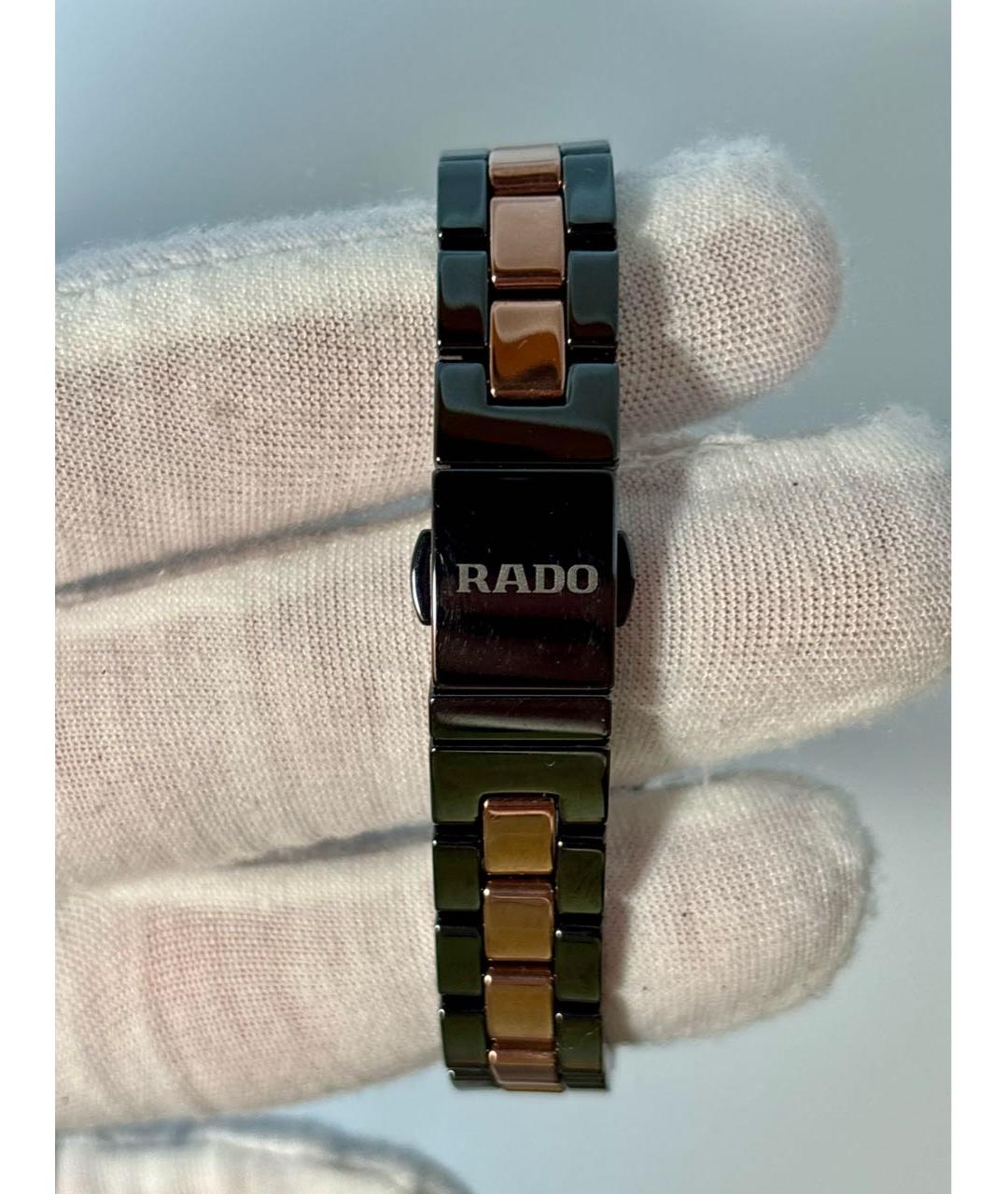 RADO Черные керамические часы, фото 2