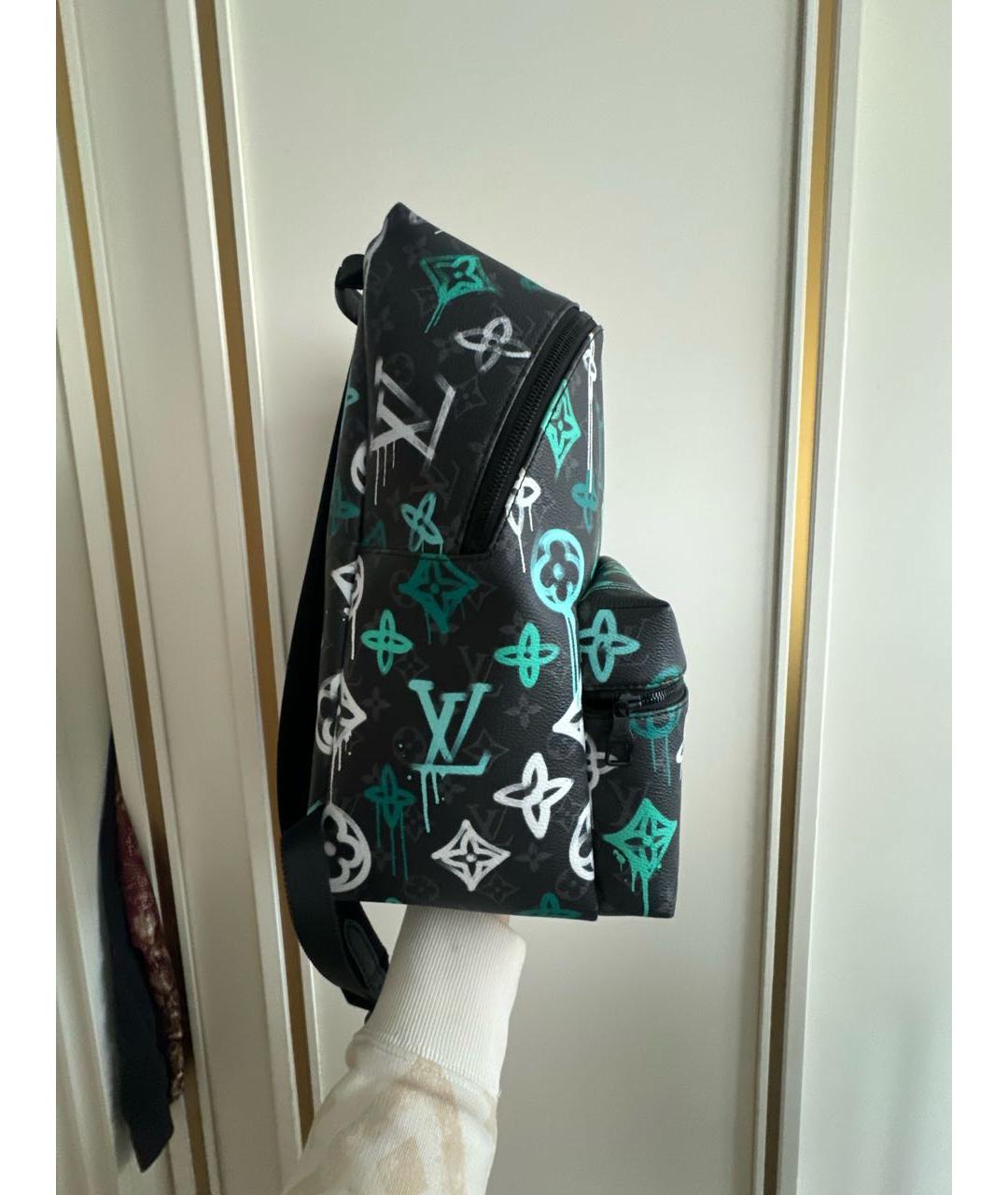 LOUIS VUITTON Антрацитовый рюкзак, фото 2