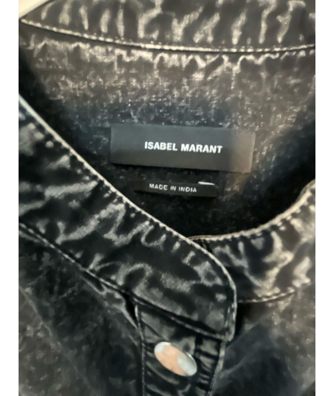 ISABEL MARANT Антрацитовый деним комбинезон, фото 3