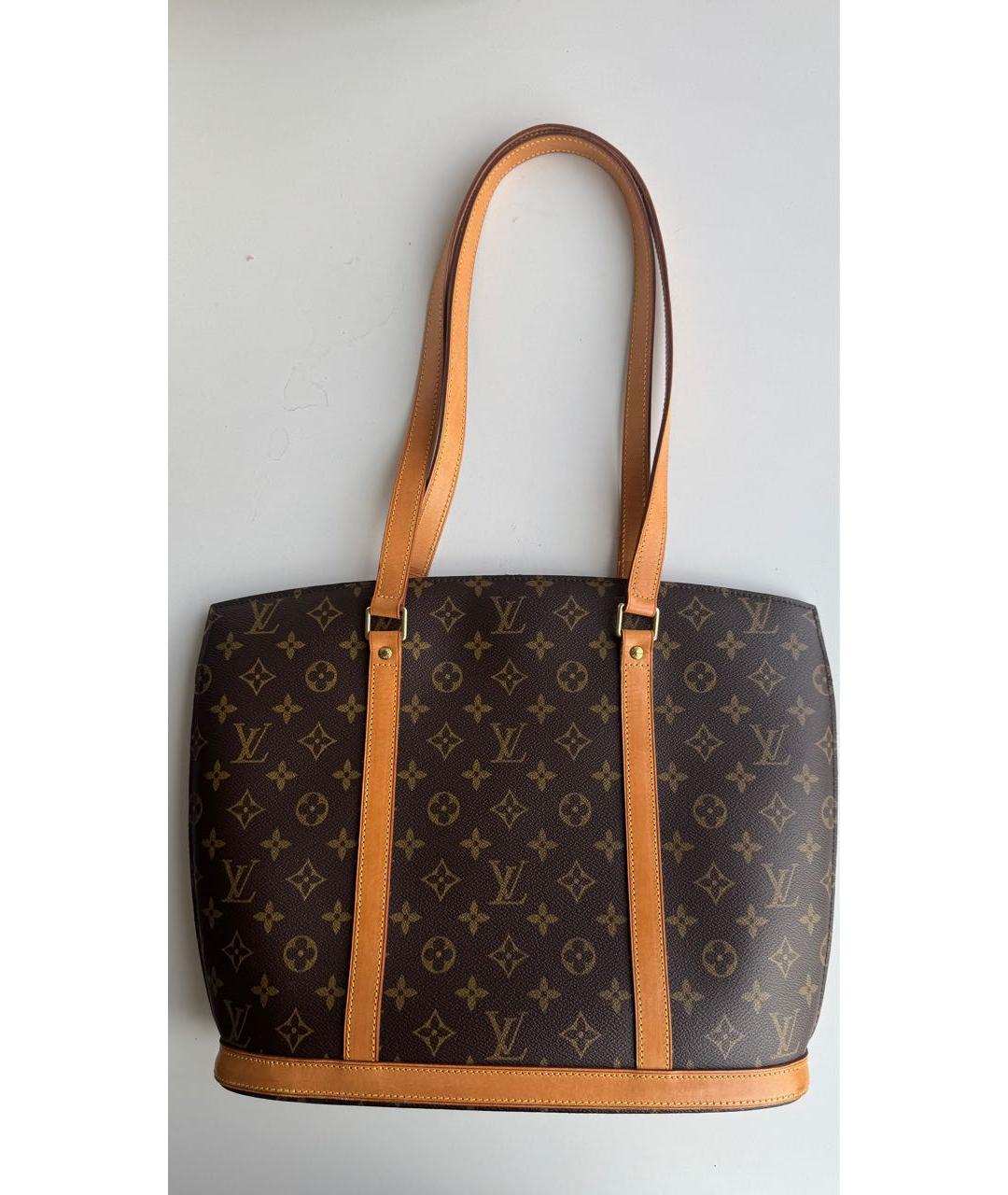 LOUIS VUITTON Коричневая сумка тоут, фото 2