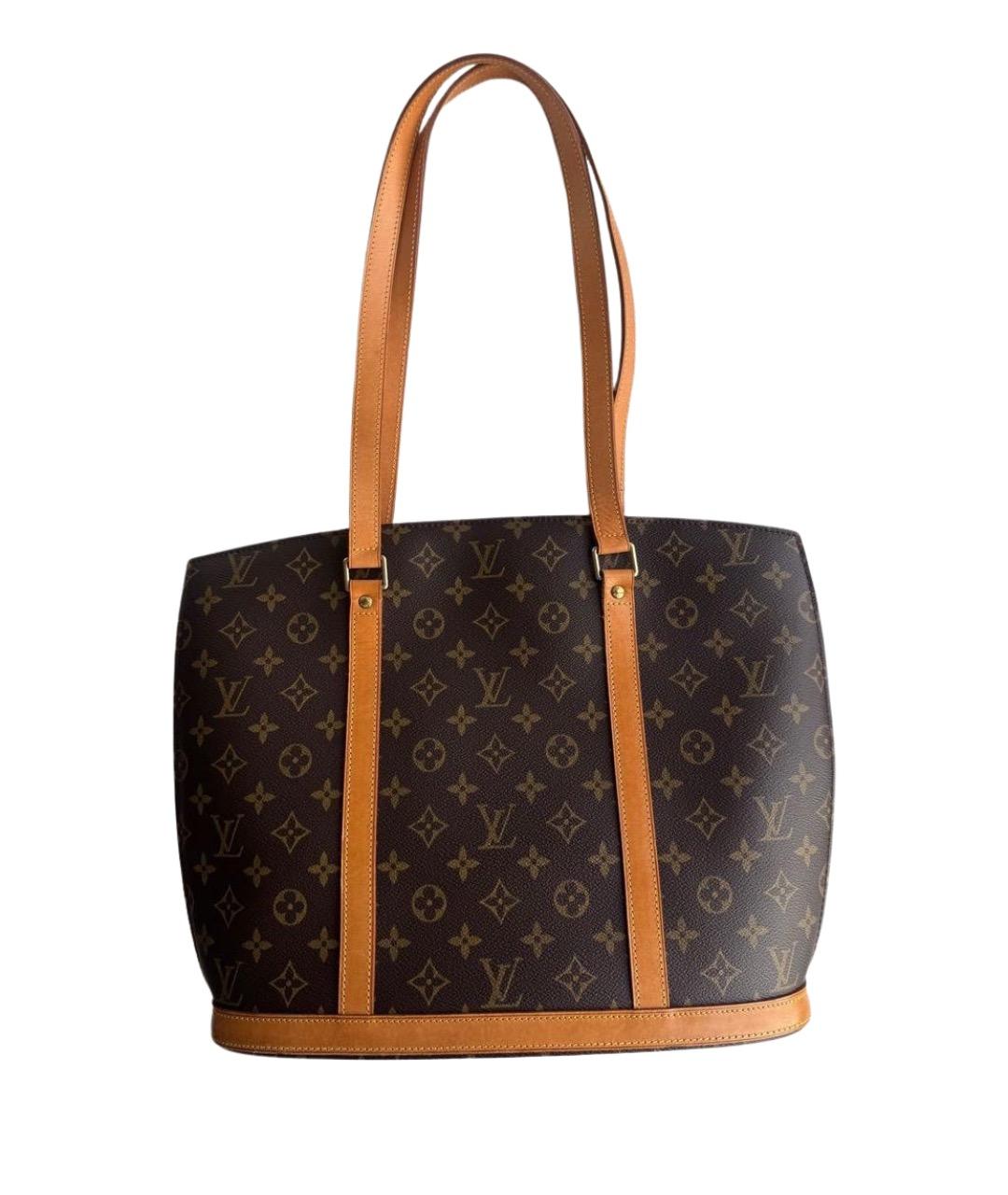 LOUIS VUITTON Коричневая сумка тоут, фото 1